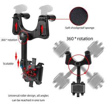 Phone Car Holder | 360 Rotatable Phone Holder | Dfinds.shop